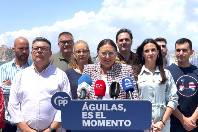 Reverte: 'El proyecto del Partido Popular está realizado por todos los aguileños y es el que Águilas necesita'