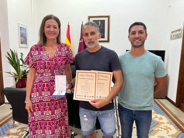 El atleta Juanfran Paredes, subcampeón del mundo de Pentatlón con el equipo nacional