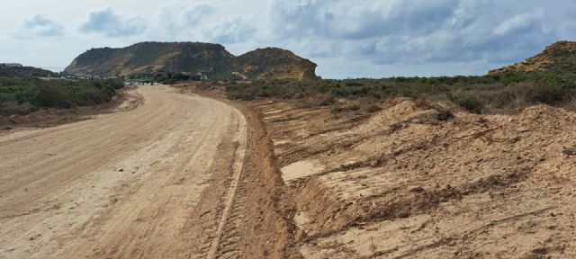 El Ayuntamiento de Águilas alertó al Seprona y a la Dirección General de Patrimonio Natural de los movimientos de tierra realizados en el paraje de Cuatro Calas