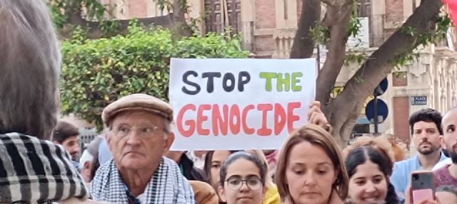 Águilas se moviliza contra el genocidio en Gaza