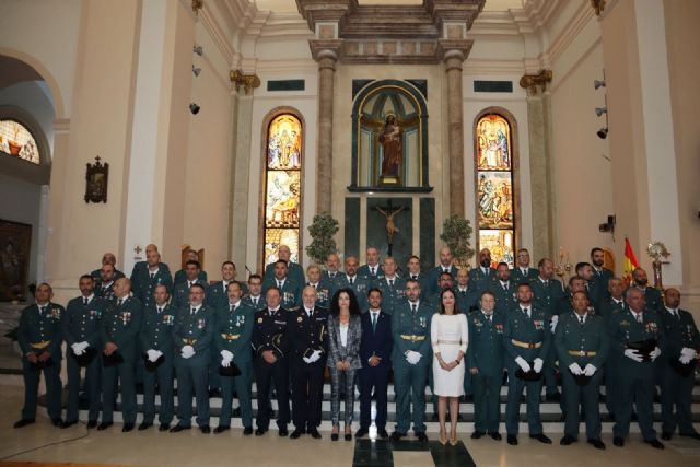 La Guardia Civil de Águilas conmemora el día de su Patrona