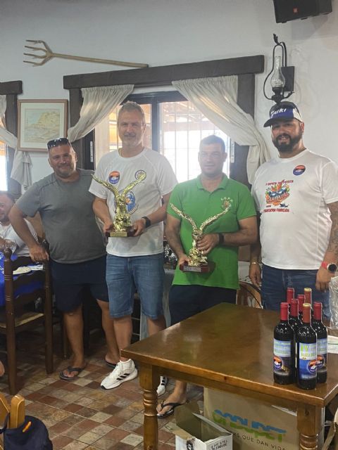 José María Paredes y Paco Flores ganadores del 'IV Concurso Especial de Pesca Bahía de Águilas'