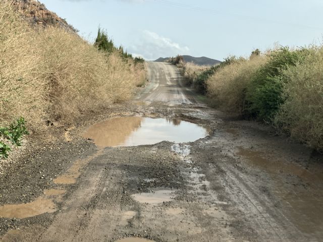 El Partido Popular propone realizar un Plan de Mantenimiento y Conservación de caminos rurales en Águilas