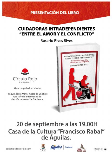 La Casa de la Cultura acogerá el viernes la presentación del libro 'Cuidadoras intradependientes. Entre el amor y el conflicto'