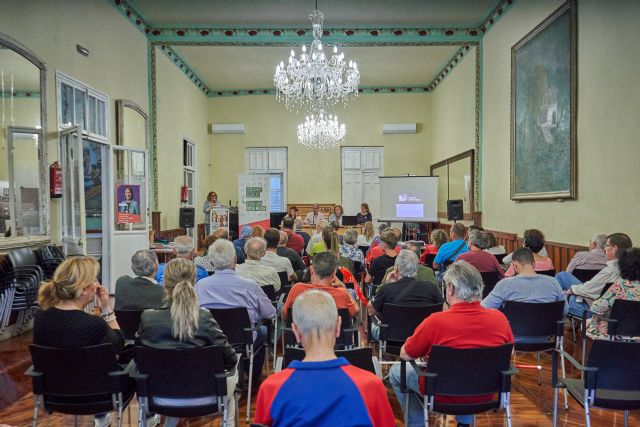 La coalición IU - Podemos presenta su proyecto e insiste en la necesidad de un debate entre los candidatos a la Alcaldía