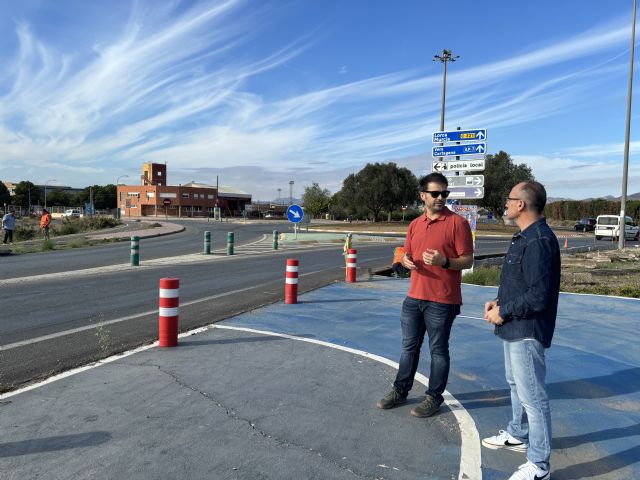 Ya han comenzado las obras de construcción de un paso peatonal seguro que unirá las dos pistas de entrenamiento del Plan de Sostenibilidad Turística en Destino