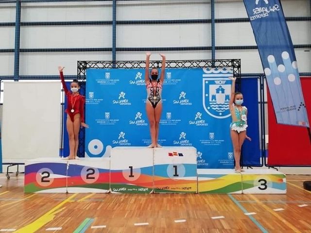 El Club Rítmica Águilas se clasifica para el Campeonato Nacional de Gimnasia Rítmica de Valladolid