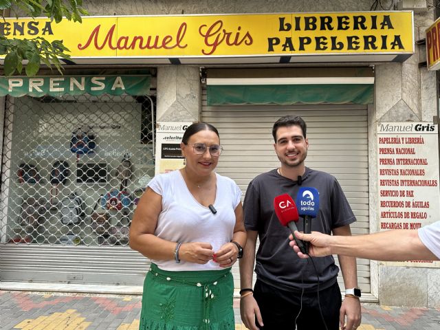 NNGG Águilas impulsa una campaña de recogida de material escolar para colaborar con Cruz Roja y ayudar a las familias que más lo necesitan